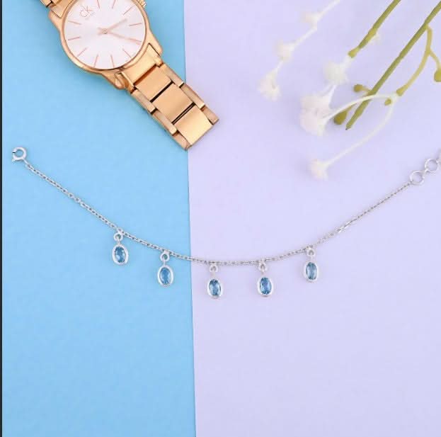 Buy sterling silver bracelet – safe, elegant, and perfect for your baby’s sensitive skin.