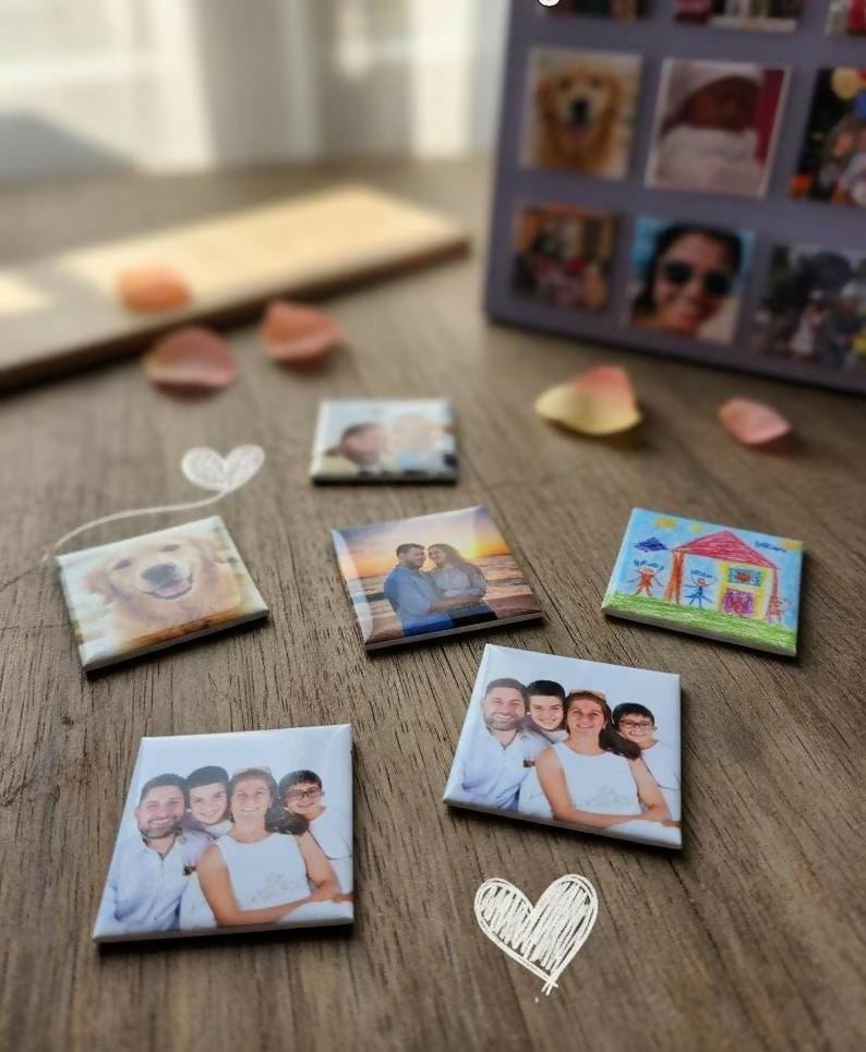Custom Personalised Photo Fridge Magnet Gifts
