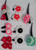 Add a pop of style and charm to your baby girl’s hair with these adorable hairclips. Designed with baby-safe materials, they are gentle on delicate hair and ensure a secure hold without pulling or discomfort.