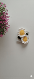 Crochet hair accessories Hair clips ,hair ties