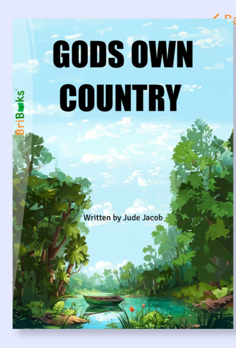 God’s Own Country by Jude – a beautiful children’s travel tale exploring the magic and culture of Kerala.
