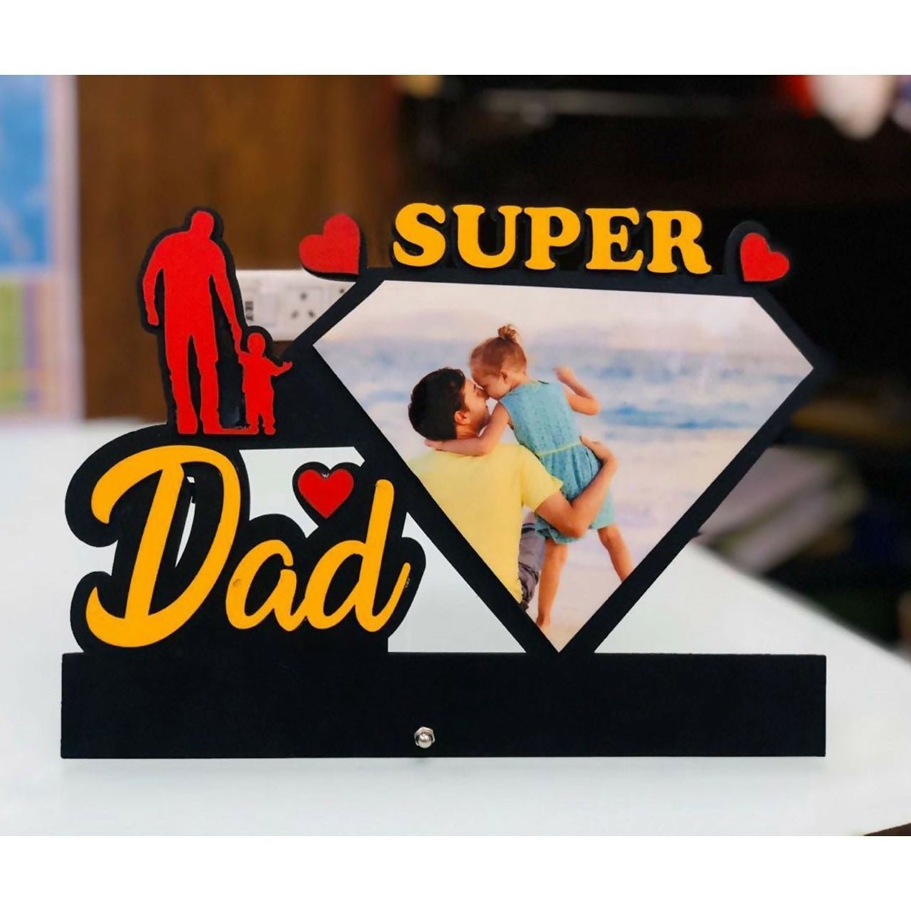 PERSONALIZED Father’s Day Special Table Top Photo with Cutout