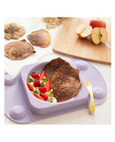 Easy Tots Mini Max Mat Silicone Baby Weaning Suction Plate - Minimax Mat Lilac