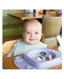 Easy Tots Mini Max Mat Silicone Baby Weaning Suction Plate - Minimax Mat Lilac