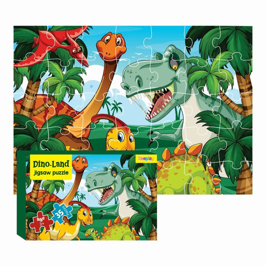 Dino Land Zigsaw Puzzle