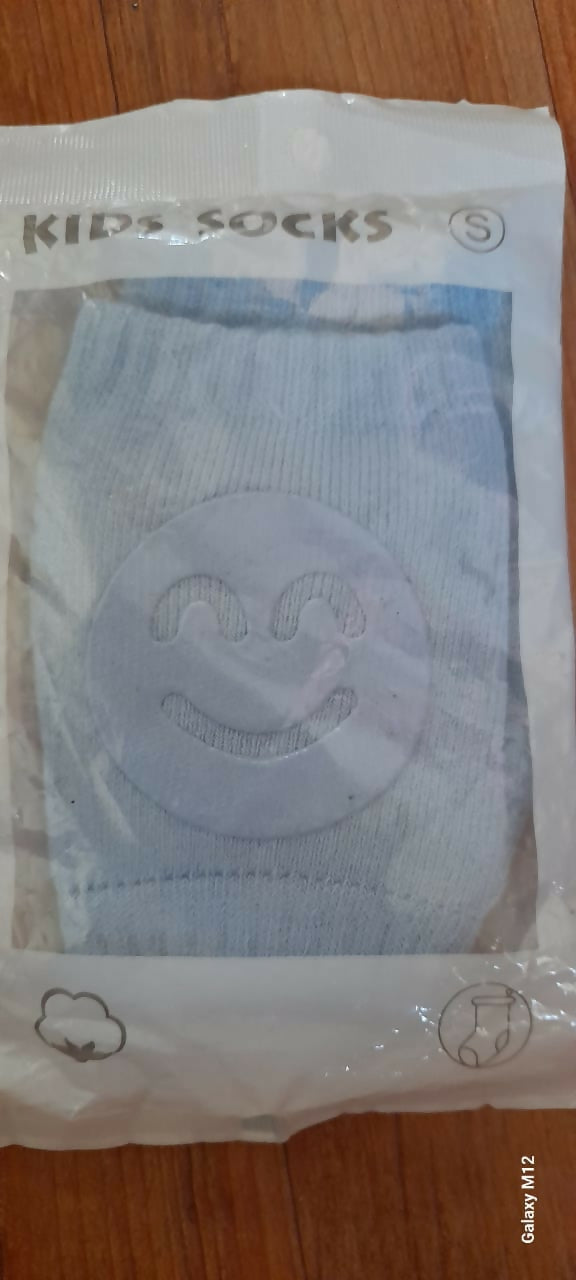 Crawling Knee Socks - Blue