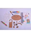 ilearnngrow Teeny Tiny Space Theme Name Plate and Door Knob