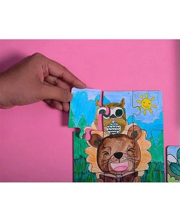ilearnngrow Teeny Tiny DIY Puzzle - Set of Two