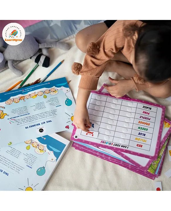 ILEARNGROW English Learning Kit+ Hindi Learning Kit