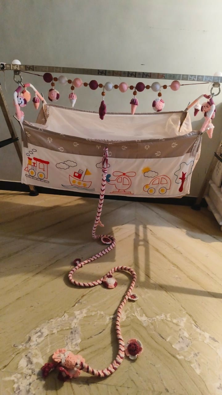 Crochet Cradle Dori Pangra Jumar & Crochet Cradle Pattern Dori Pangra Ghughro
