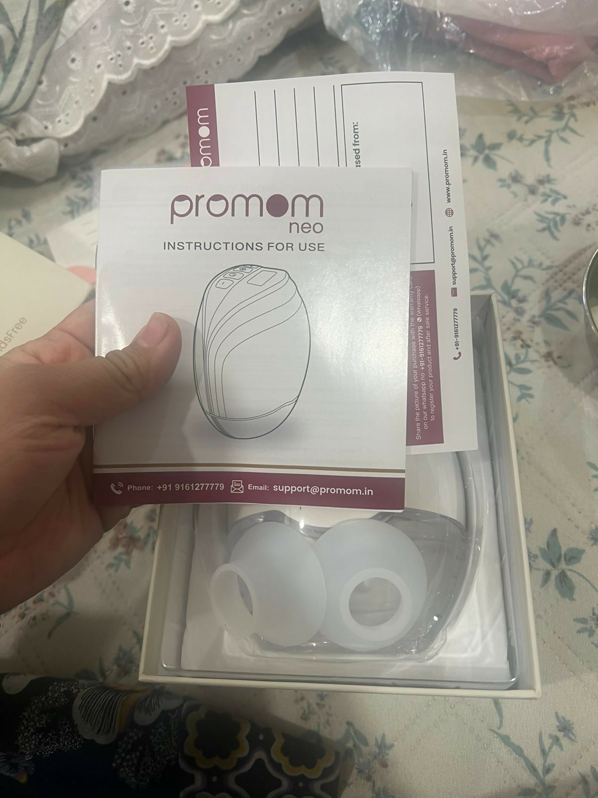 PROMOM Breast Pump – Hands-Free & Efficient Milk Expression for Moms