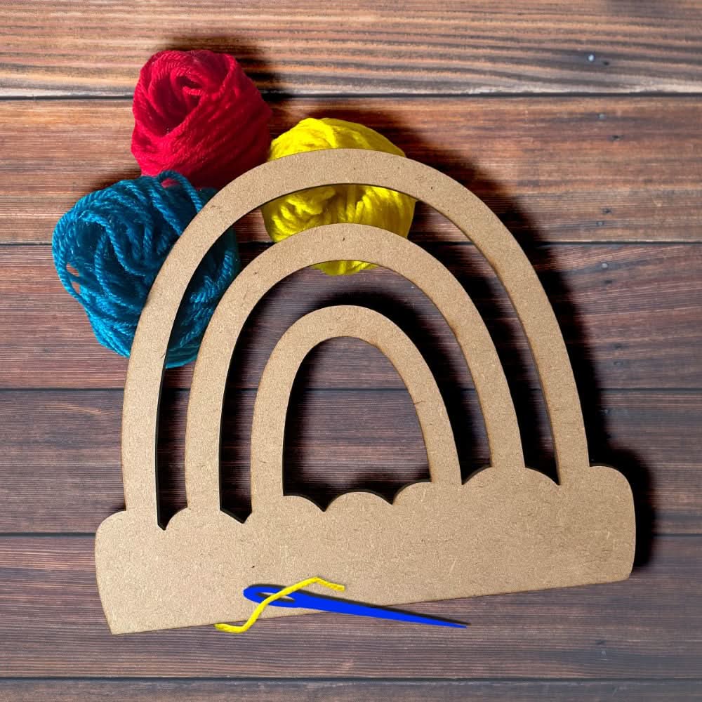 ZOOPLAY DIY Rainbow Yarn Craft Kit