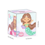 My Money Box Personalised - Mermaid Treasure (Piggy Bank)