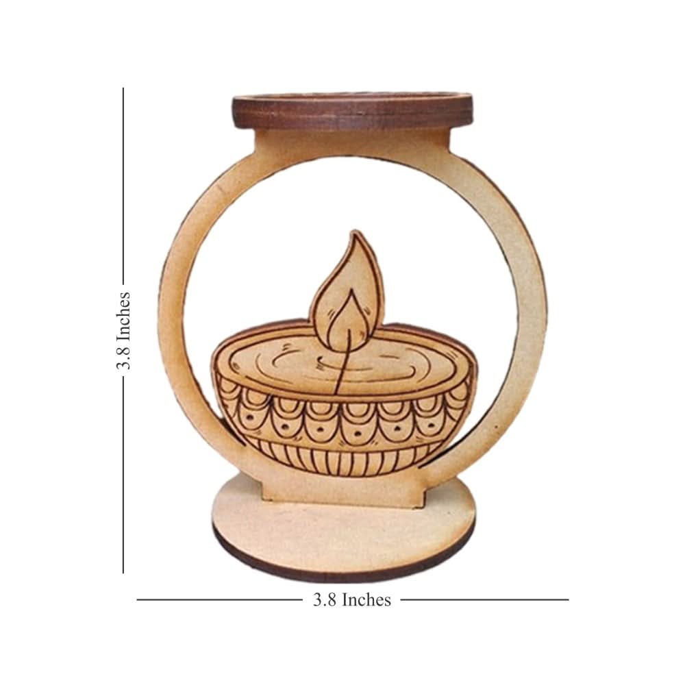 ZOOPLAY Festive Glow DIY Diya Stand Painting Kit