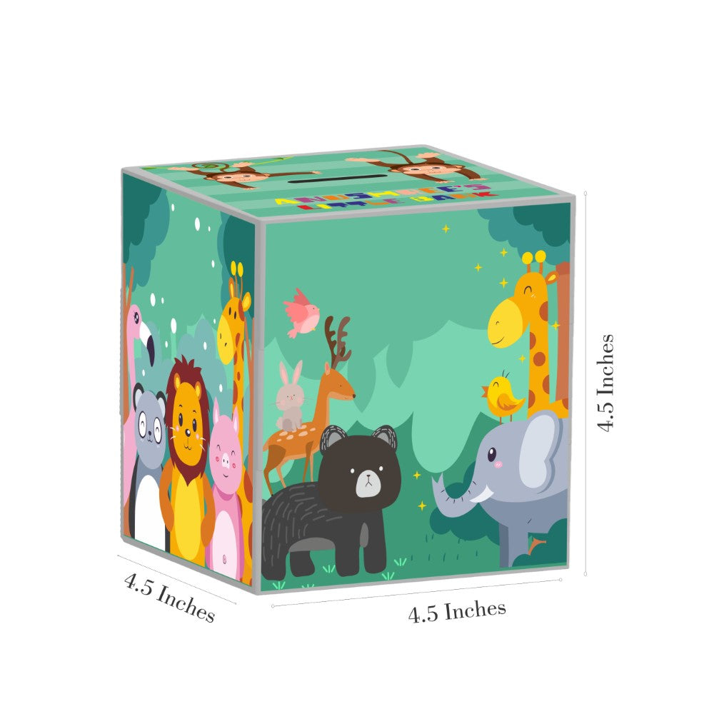 My Money Box Personalised - Jungle Treasure (Piggy Bank)