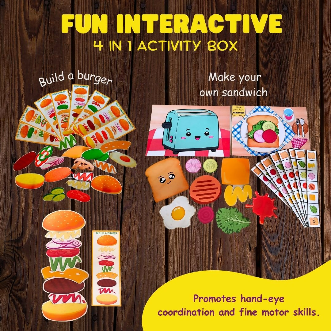Fun Interactive 4-in-one Activity box