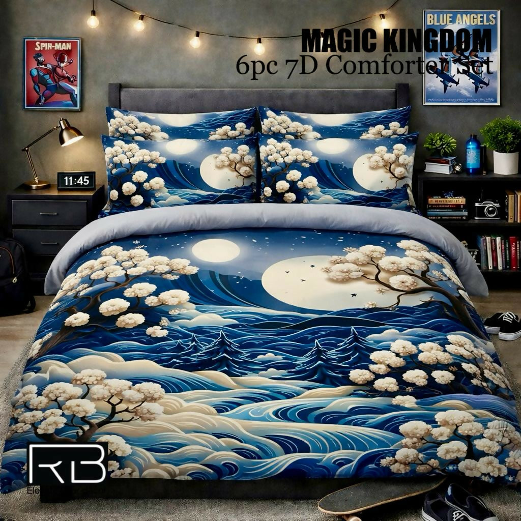 6 piece comforter set