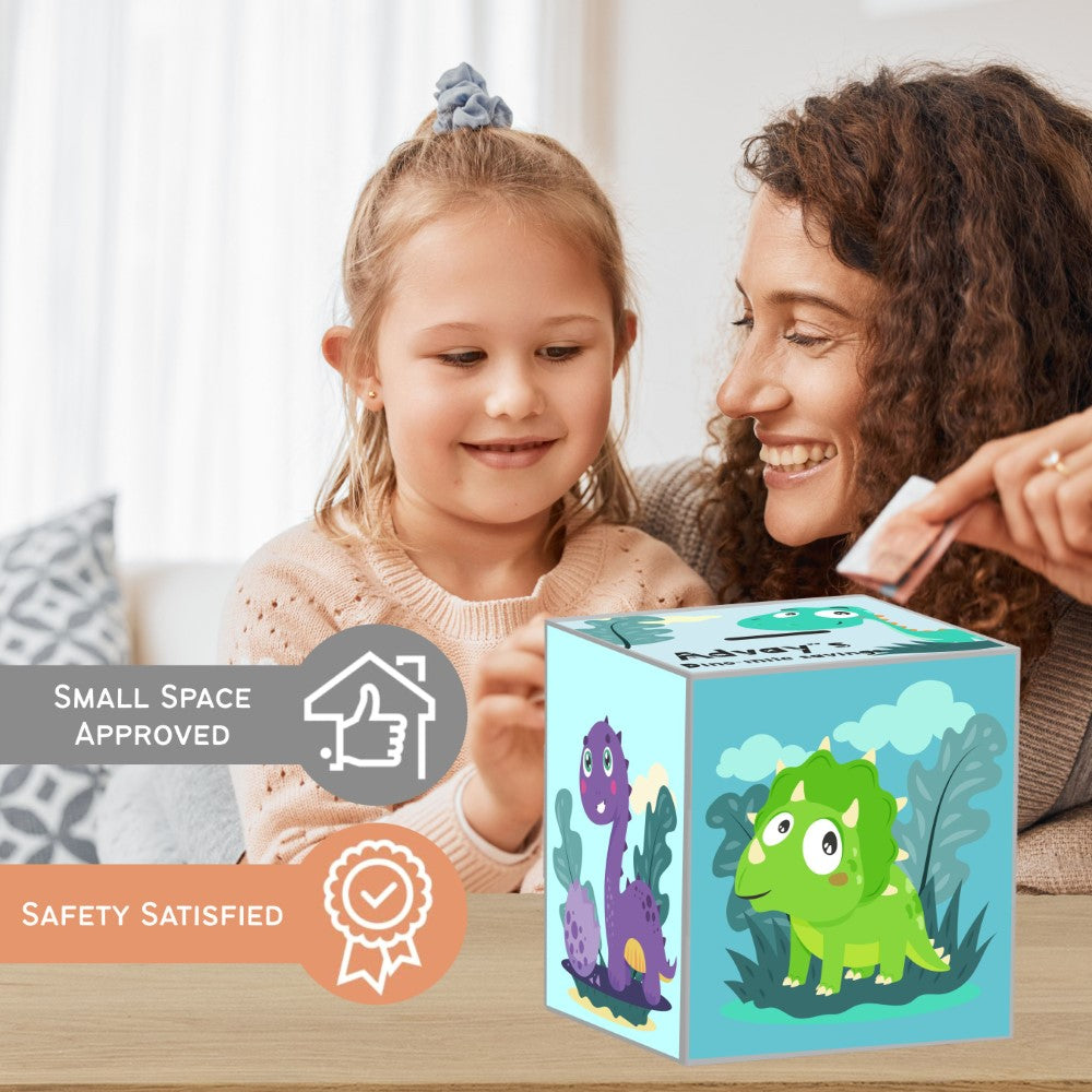 My Money Box Personalised - Roar & Save (Piggy Bank)