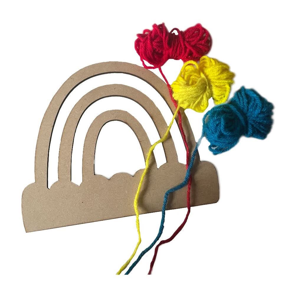 ZOOPLAY DIY Rainbow Yarn Craft Kit
