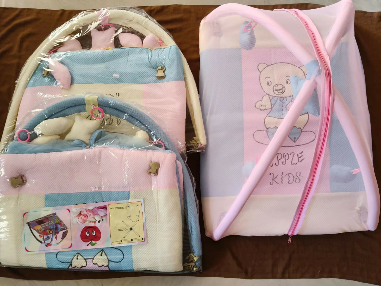 Poplin Cozy Play Baby Play Gym