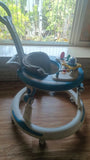 Mee Mee baby activity walker, almost new, with play tray, suitable for 6–18 months