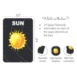 ZOOPLAY Space Flashcards - Pack of 24