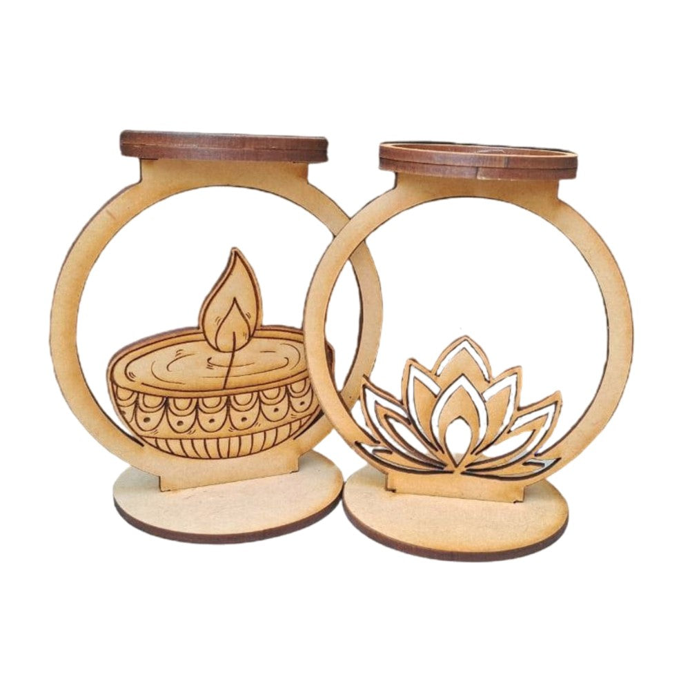 ZOOPLAY Festive Glow DIY Diya Stand Painting Kit