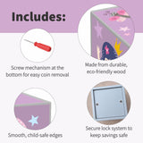 My Money Box Personalised - Princess Treasure Chest (Piggy Bank)