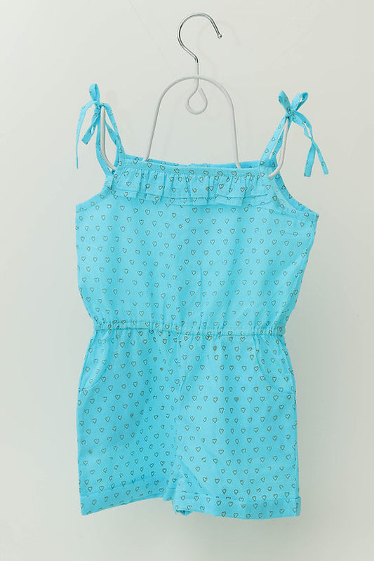 Discover the soft and comfortable 100% cotton dungaree dress for girls, offering breathable fabric and stylish design for any occasion.