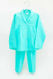 Discover the 100% cotton blue night suit for girls, offering softness and breathability for comfortable nights with a stylish touch.