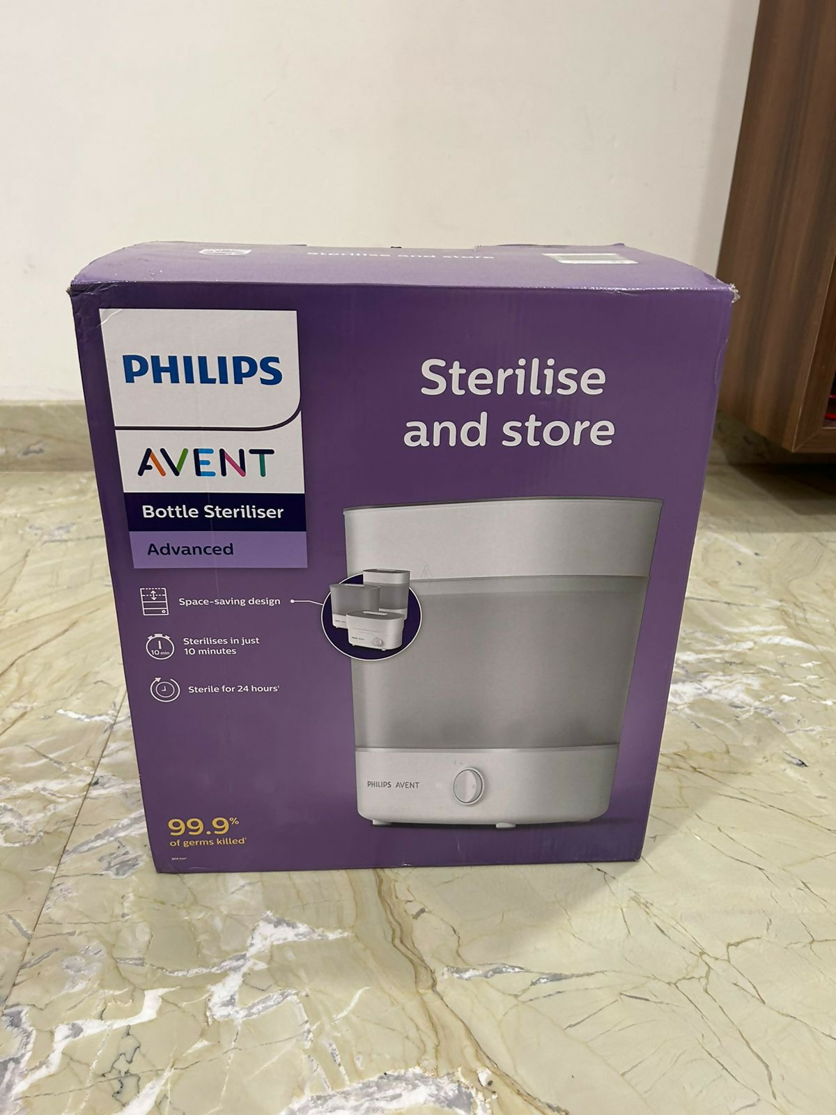 PHILIPS Avent Advance Bottle Sterilizer/Steriliser SCF291/00|| 10 mins
