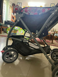 Buy LUVLAP Stroller/Pram – Comfortable, Foldable Baby Stroller with Safety Harness & Storage Basket