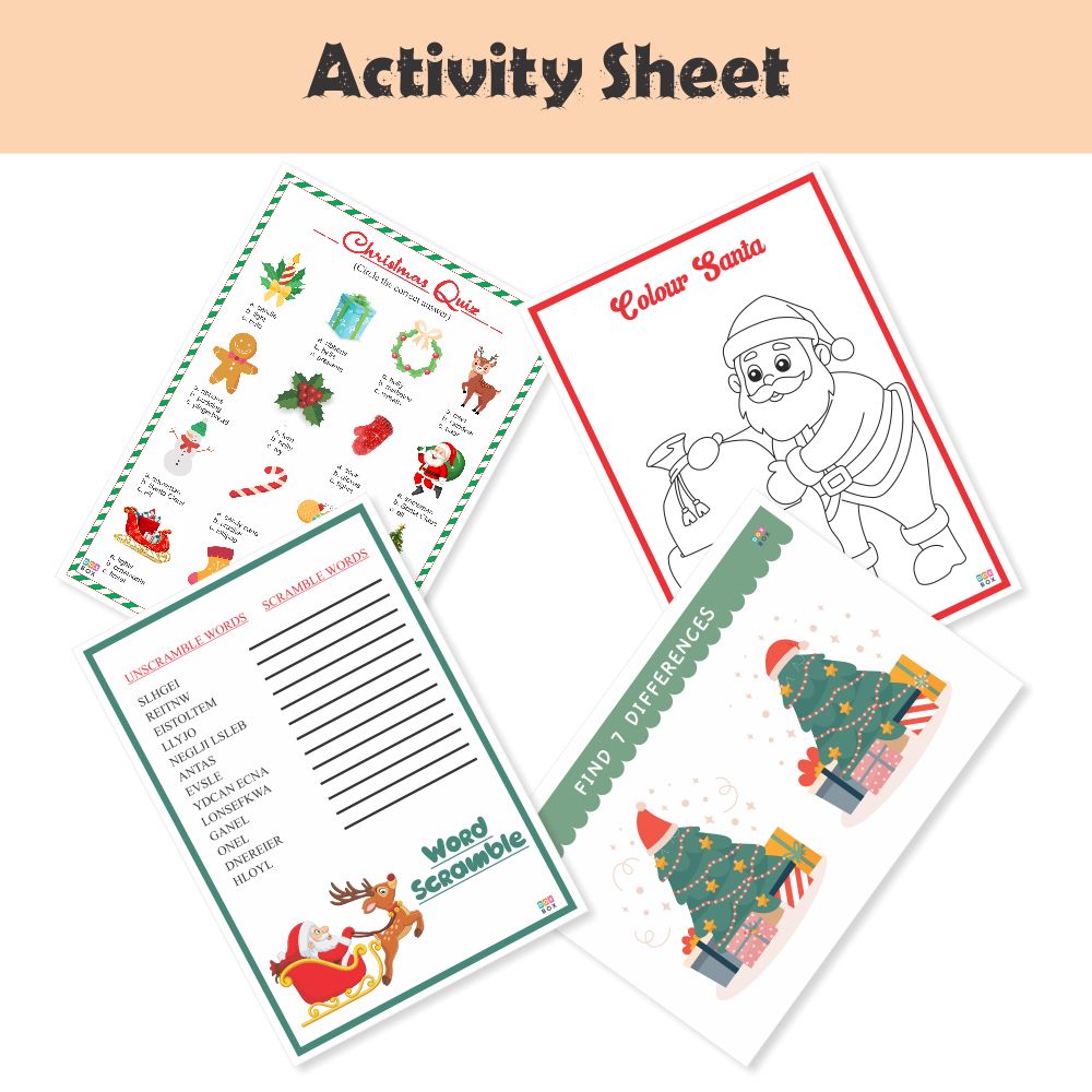 ZOOPLAY Christmas Box of joy ( 6 in 1)