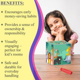 My Money Box Personalised - Jungle Treasure (Piggy Bank)