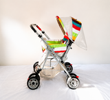 R FOR RABBIT Lollipop Foldable Baby Stroller Reclining Travel Pram Compact
