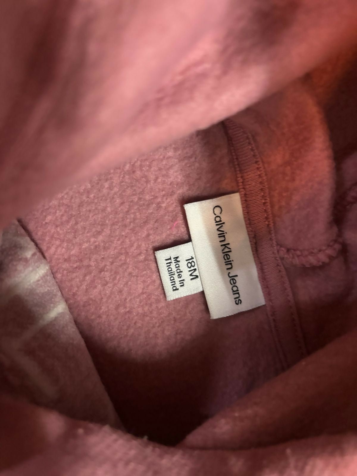 CALVIN KLEIN Dusty Pink Sweatshirt & Joggers Set