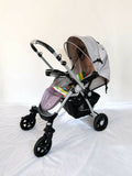 R FOR RABBIT Chocolate Ride Baby Stroller/Pram – Rainbow Reversible