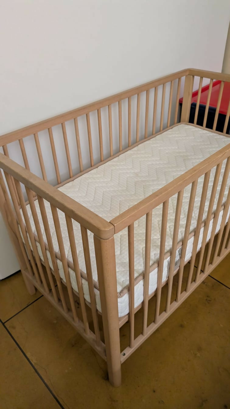 MOTHERCARE Balham Cot/Crib Bed Including Mattress
