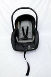 R FOR RABBIT 4 in 1 Picaboo Grand Infant Car Seat Carrier Newborn Travel Cot Black Grey