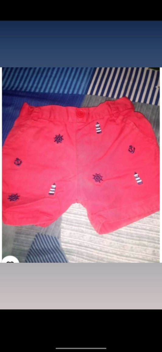 Elevate your baby girl's wardrobe with our charming Shorts, crafted with soft, breathable fabric for all-day comfort and adorned with delightful designs for playful adventures.