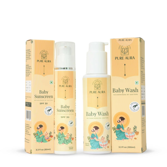 PURE AURA Baby’s Sun Safe Duo