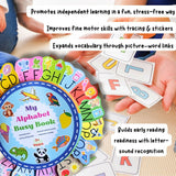 Alphabet Busy Book – Fun & Interactive Learning for Toddlers
