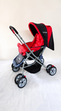 LuvLap Galaxy Baby Stroller Pram 18258 Reversible Handle 5-Point B120