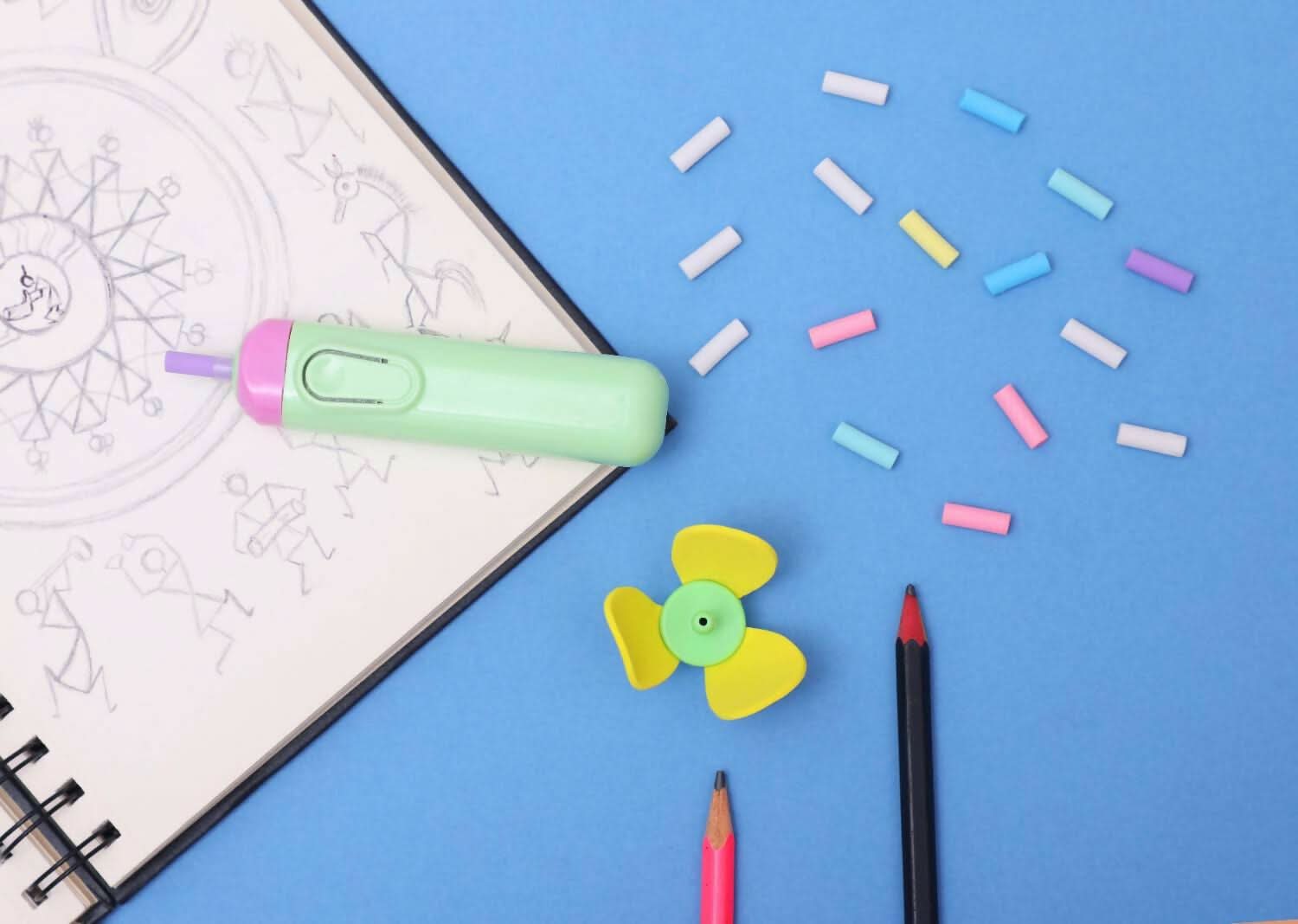 Electric Eraser is a revelation in eraser technology, offering a level of performance that transforms the act of erasing from a chore into a joy.