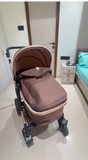 HUNY HUNY 4 in 1 Z Fold stroller pram Travel System With Carry Cot