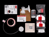 Luvlap Adore Electric Breast Pump with 2 Phase Pumping, Rechargeable Battery, Digital TouchScreen, Smart Memory, Dual Power Mode, 2pcs Breast pads free, Soft & Gentle, BPA Free
