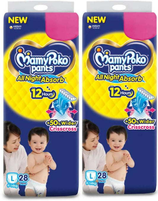 MAMYPOKO Pants All Night Absorb Diapers
