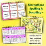 EDUSTAR Phonics Master Binder