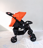 Babyhug Wander Baby Stroller Pram Reclining 5 Point Harness Canopy Foldable B152