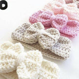 Crochet Headband/ Crochet Ear Warmer/ Crochet Bow Hairband